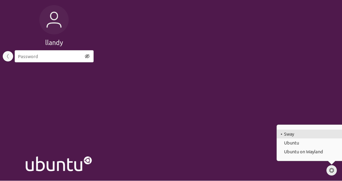 Desktop Selector Sway