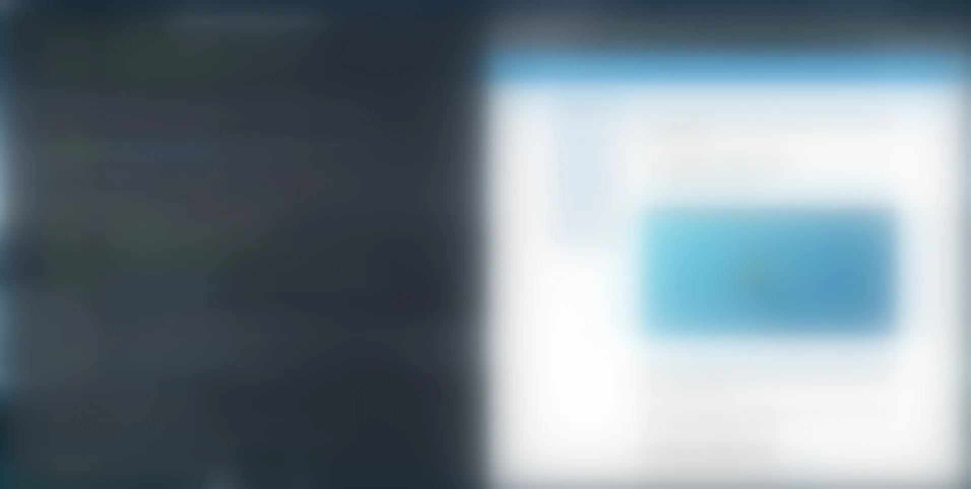 working on docs blurred